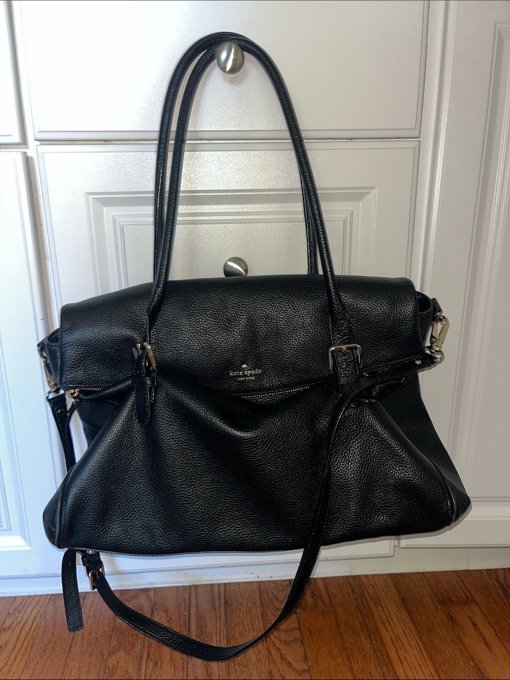 kate spade Brighton Park Leslie Bag Leather Tote Bag